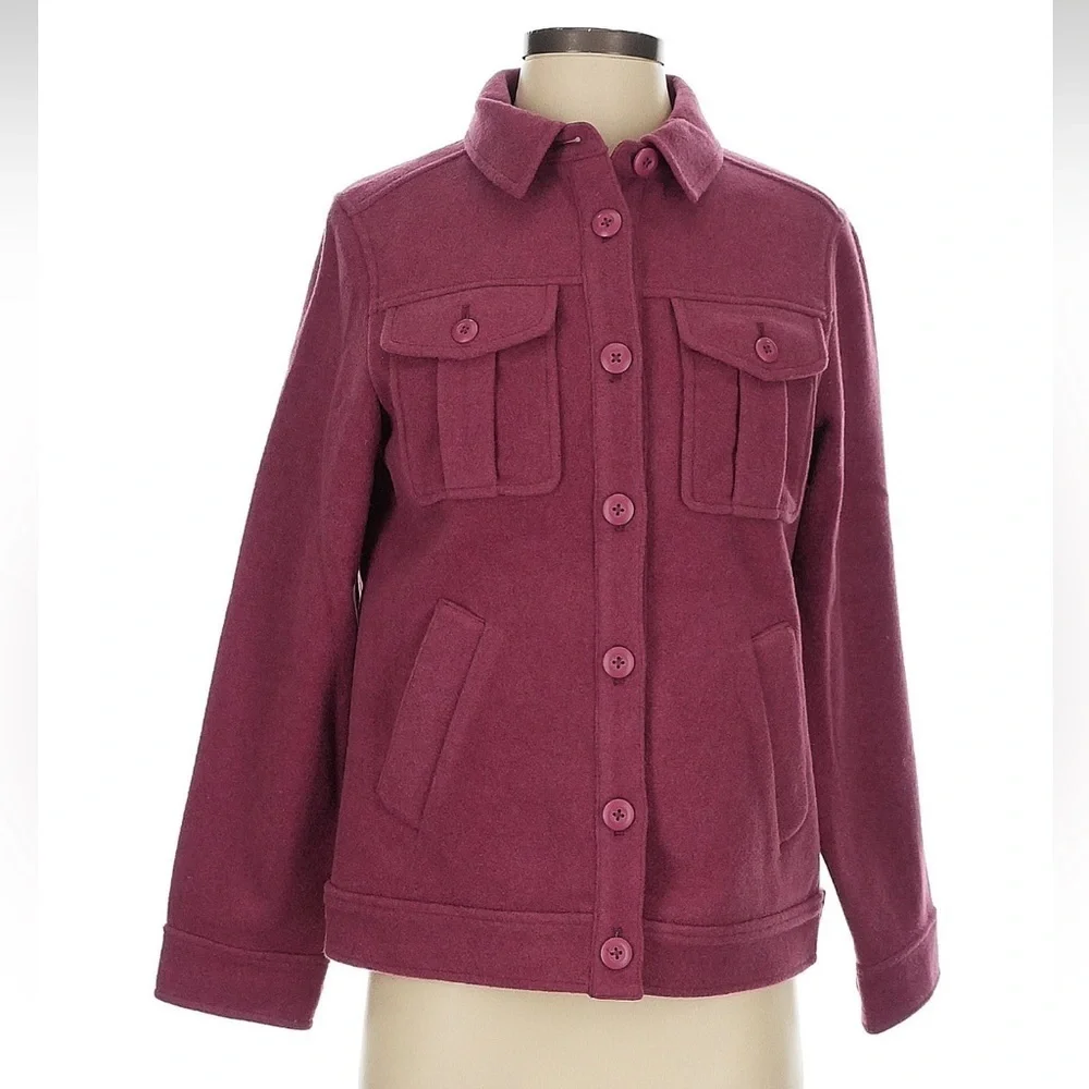 J. Crew Red Wool Jacket New With Tags